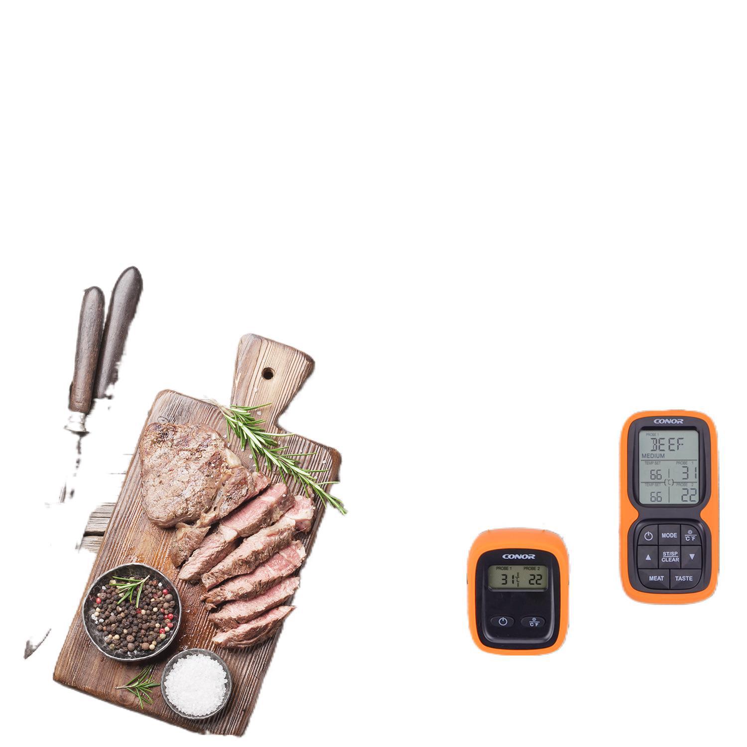 Barbecue Thermometer Oven High Temperature Baking Timing Thermometer BBQ Barbecue Probe Type BBQ Barbecue Thermometer