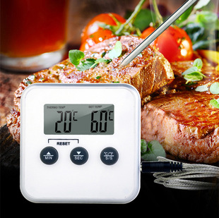 New Barbecue Thermometer Electronic Digital BBQ Kitchen Thermometer Baking Probe Food Thermometer New Barbecue Thermometer Electronic Digital BBQ Kitchen Thermometer Baking Probe Food Thermometer