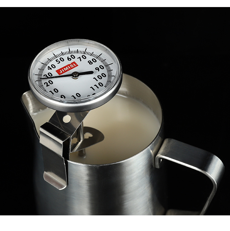 Milk Coffee Thermometer Frothed Milk Temperature Needle Coffee Latte Pen-Type Clamp Pointer Plug-in Thermometer Milk Coffee Thermometer Frothed Milk Temperature Needle Coffee Latte Pen-Type Clamp Pointer Plug-in Thermometer