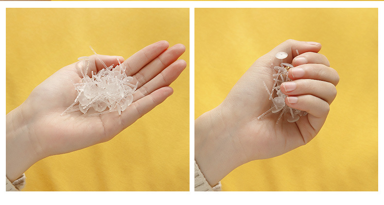 Plastic Soft Needle Mushroom Quilt Holder Sheet Holder Cloth Wrapper New Comes with plastic clip