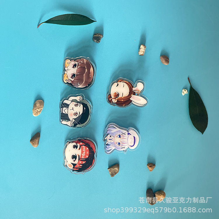 Creative Personality Acrylic Transparent Pp Clip Cartoon Animation Celebrity Related Goods Hand Folder plastic clip Creative Personality Acrylic Transparent Pp Clip Cartoon Animation Celebrity Related Goods Hand Folder plastic clip