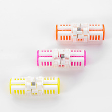 Korean-Style Hair Clip Duckbill Clip Pointed Plastic Clip Partition Clip Long Clip Hair Clip Double Color Lacoste Beauty Hair Clip