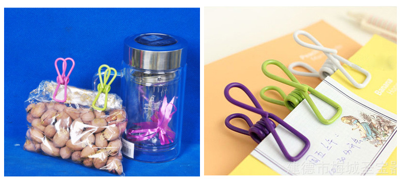 Color Drying Fixed Little Clip Household Food Sealing Anti-Phoenix Plastic Clip