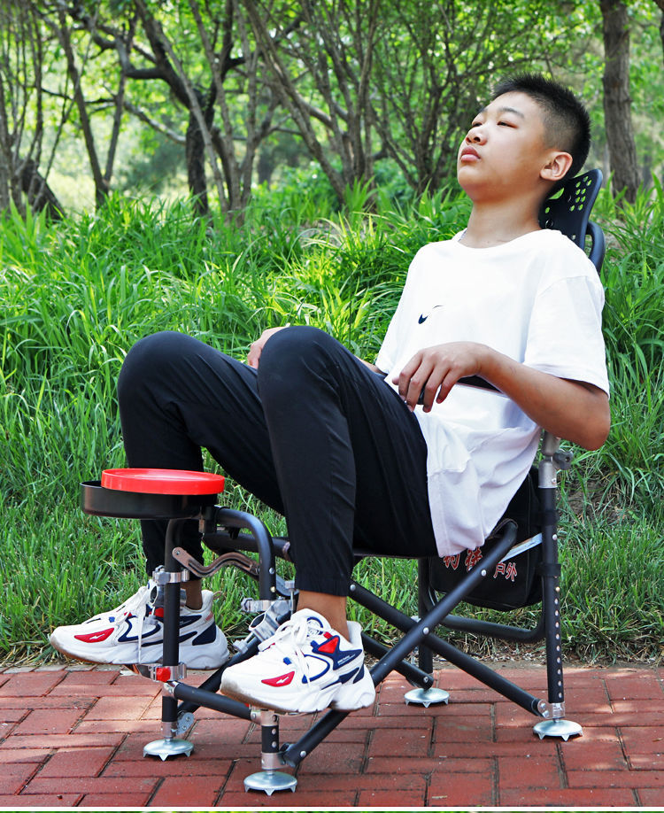 New All Terrain Wild Fishing Chair Folding Fishing Chair Multifunctional Portable Fishing Stool Reclining Seat Fishing Table Fishing Gear