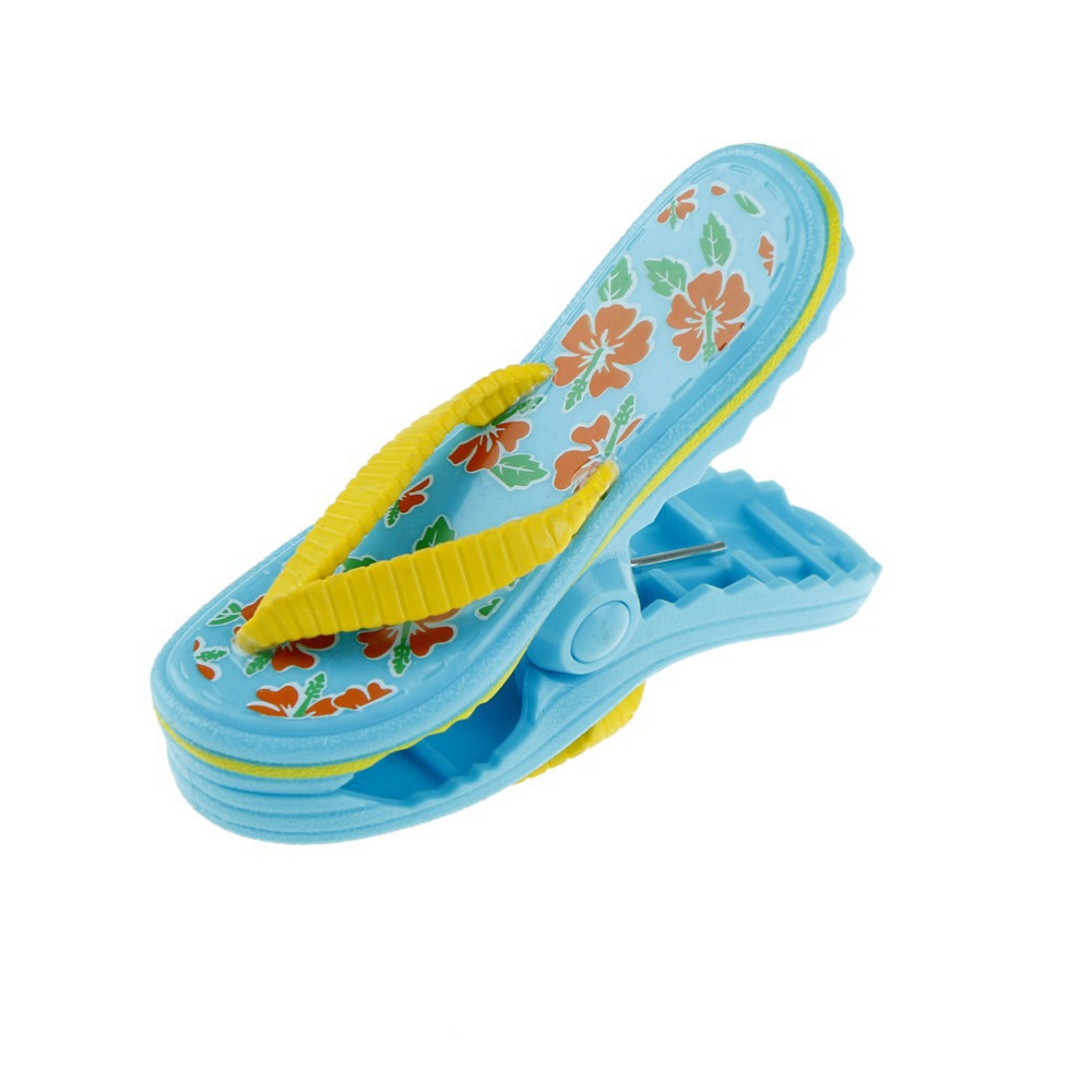 plastic clip Plastic Cute Animal Flamingo Dolphin Parrot Sun Chair Beach Towel Windproof Clip Towel Clamp