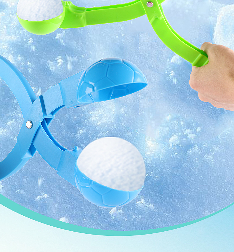 Outdoor Snow Toy Big Duck Snowball Clip Snowman Snow Clip Snowball Fight Toy Plastic Clip Snow Device Love Snow Clip