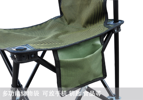 Manufacturers selling outdoor leisure stool fishing chair folding chair Oxford cloth iron feet