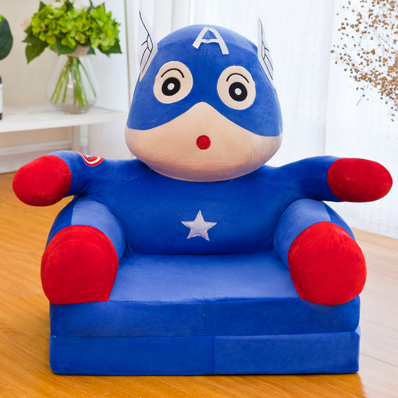 Folding Children's Sofa Lazy Sofa Plush Toy Cartoon Sofa Stool Folding Children's Sofa Lazy Sofa Plush Toy Cartoon Sofa Stool
