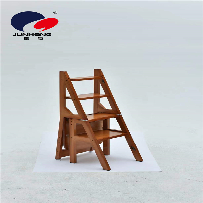 New Home Stair Chair Full Pine Ladder Chair Four-Layer Folding Step Stool Multifunctional Step Stool Ladder New Home Stair Chair Full Pine Ladder Chair Four-Layer Folding Step Stool Multifunctional Step Stool Ladder