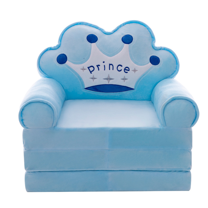 Lengthened Children&#039;s Folding Sofa Kindergarten Baby Seat Stool Lazy Lying Sleeping Sofa Removable and Washable Hair Generation