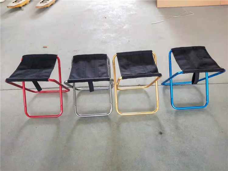 Sled Dog Outdoor Aluminum Alloy Folding Chair Camp Chair Fishing Camping Stool
