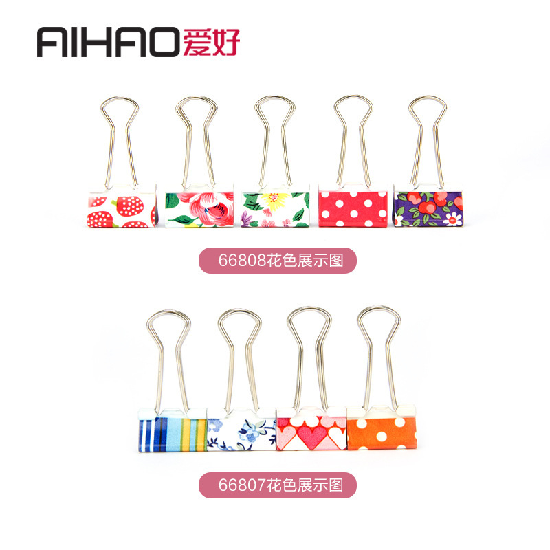 Wholesale Hobby Cute Refreshing-66808 Long Tail Clip Printing plastic clip