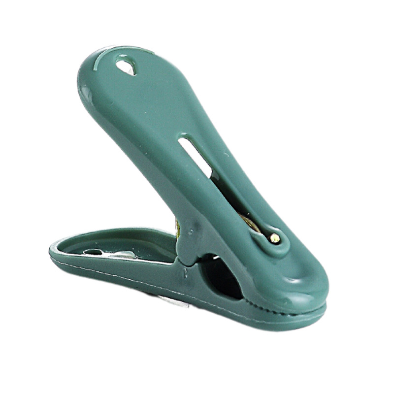 plastic clip Multi-Functional Clothes Clip Quilt Wind and Skid Fixed Clip Pp Plastic Trumpet Underwear Clip