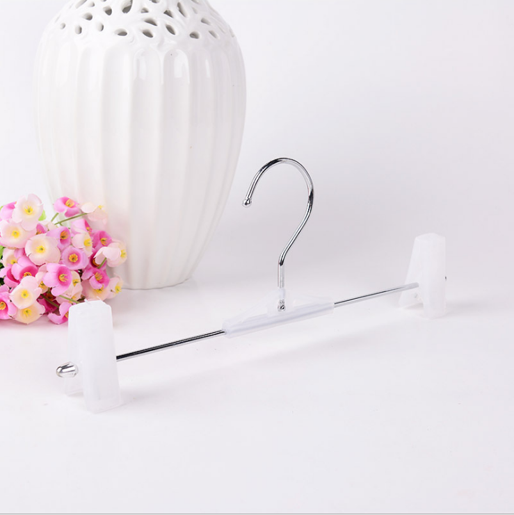 Wholesale New Multi-Functional Head Hanger with Plastic Clip Adult Home Use Pants Rack Stainless Steel Hanger