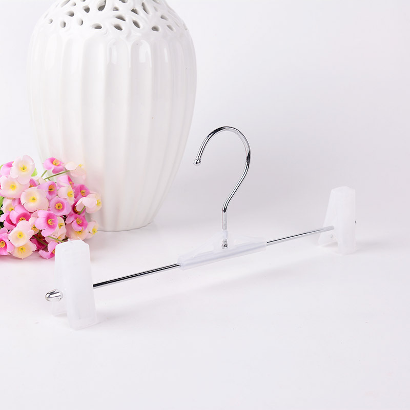 Wholesale New Multi-Functional Head Hanger with Plastic Clip Adult Home Use Pants Rack Stainless Steel Hanger