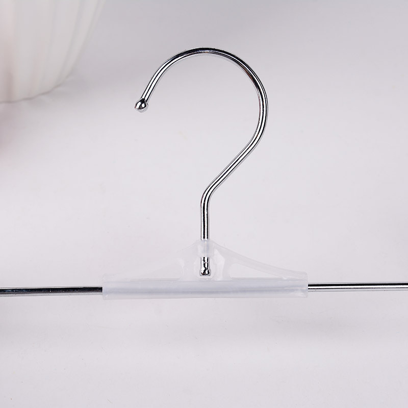 Wholesale New Multi-Functional Head Hanger with Plastic Clip Adult Home Use Pants Rack Stainless Steel Hanger