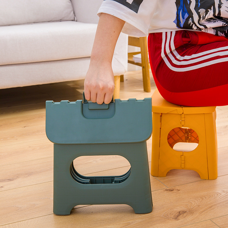 Kindergarten Primary School Folding Stool Adult Train Maza Folding Small Bench Outdoor Portable Fishing Plastic Stool