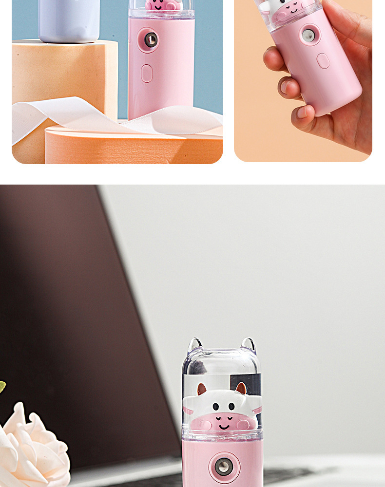 Pet Water Replenishing Instrument USB Rechargeable Humidifier Nano Spray Facial Vaporizer Alcohol Disinfection Sprayer Pet Water Replenishing Instrument USB Rechargeable Humidifier Nano Spray Facial Vaporizer Alcohol Disinfection Sprayer