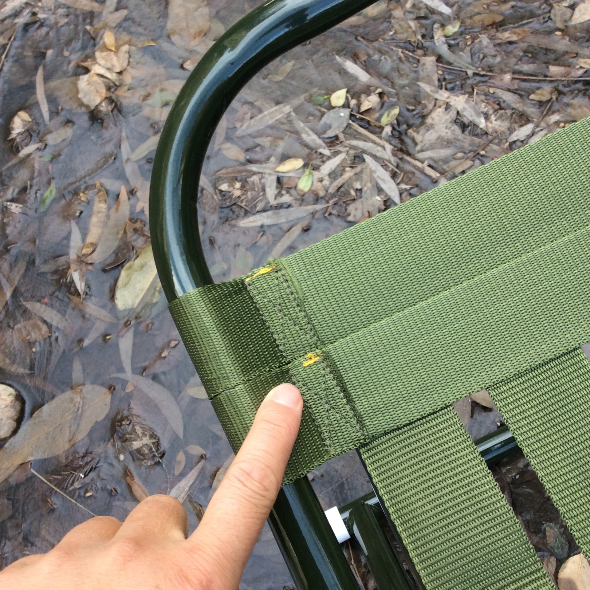 Wholesale Backrest Thickened Military Maza Portable Train Outdoor Self-Driving Car Folding Stool Fishing Chair Small Bench