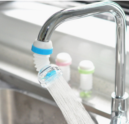 Kitchen faucet splash-proof swivel faucet water sprayer tap water filter head
