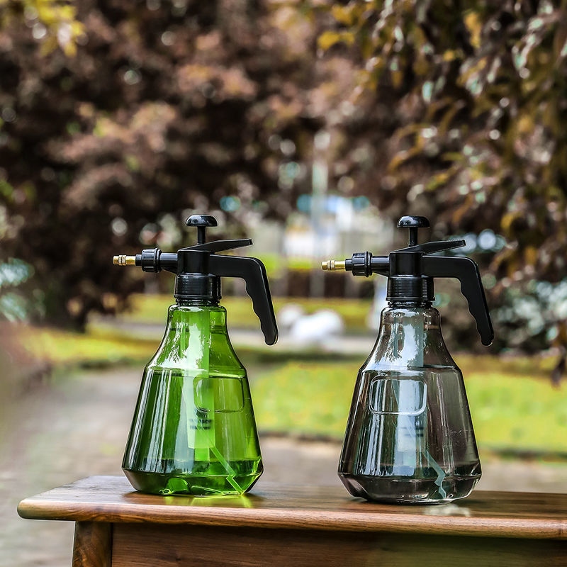 New Sprinkling Can Pneumatic Spray Bottle Gardening Household Watering Pot Sprayer Small Pressure Kettle Watering Watering Pot