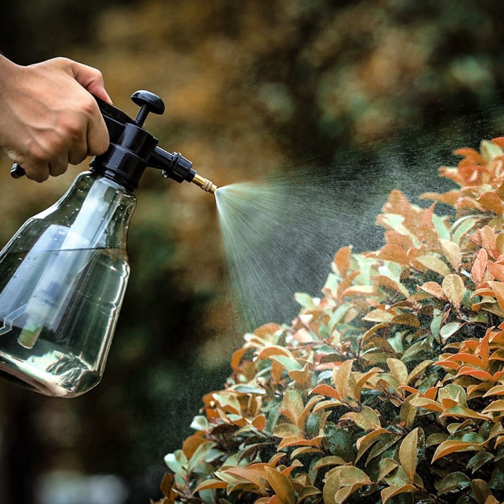 New Sprinkling Can Pneumatic Spray Bottle Gardening Household Watering Pot Sprayer Small Pressure Kettle Watering Watering Pot