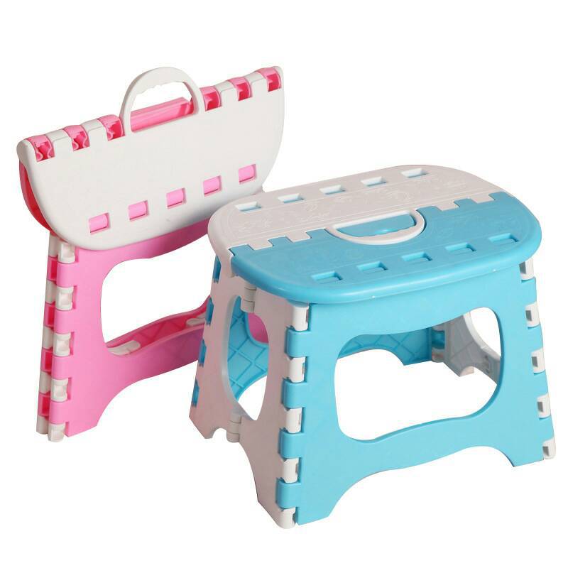 Large Plastic Portable Stool Folding Stool Outdoor Thickened Fishing Stool Fishing Stool Portable Children&#039;s Stool