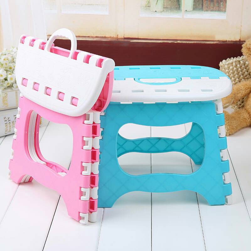 Large Plastic Portable Stool Folding Stool Outdoor Thickened Fishing Stool Fishing Stool Portable Children's Stool
