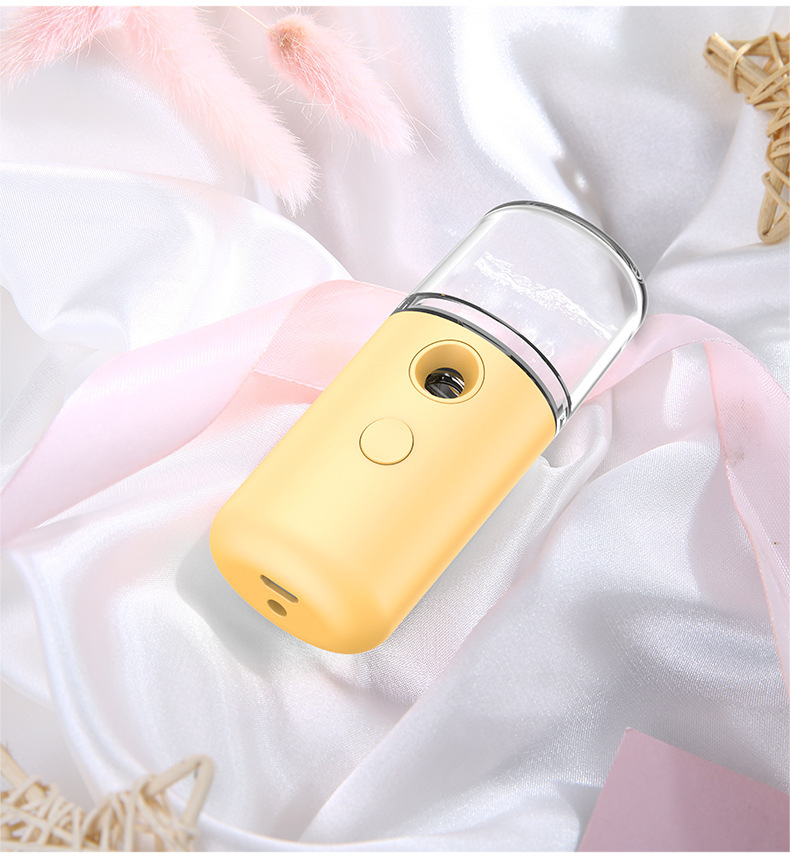 Portable Handheld Water Replenishing Instrument New Mini Facial Humidifier Beauty Instrument Nano Mist Sprayer Water Replenishing Instrument Sprayer