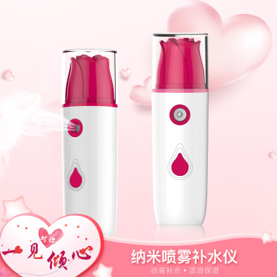 Explosion Handheld Cold Spray Water Replenishing Instrument Facial Humidifier USB Charging Nano Spray Facial Vaporizer Beauty Sprayer