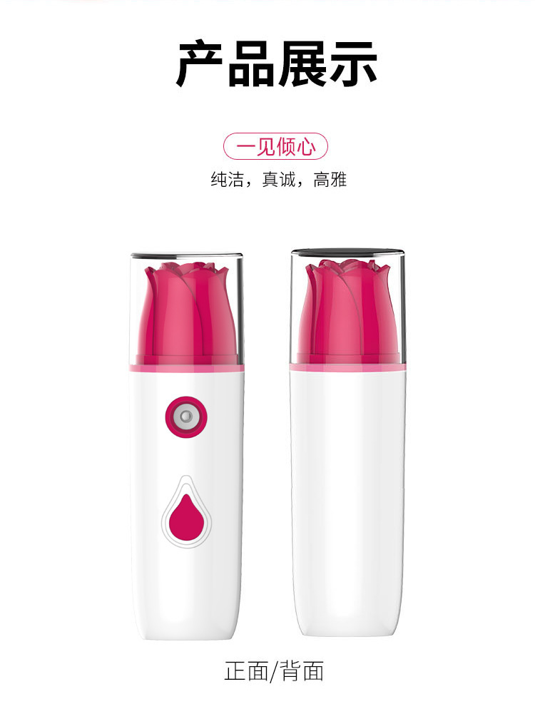 Explosion Handheld Cold Spray Water Replenishing Instrument Facial Humidifier USB Charging Nano Spray Facial Vaporizer Beauty Sprayer