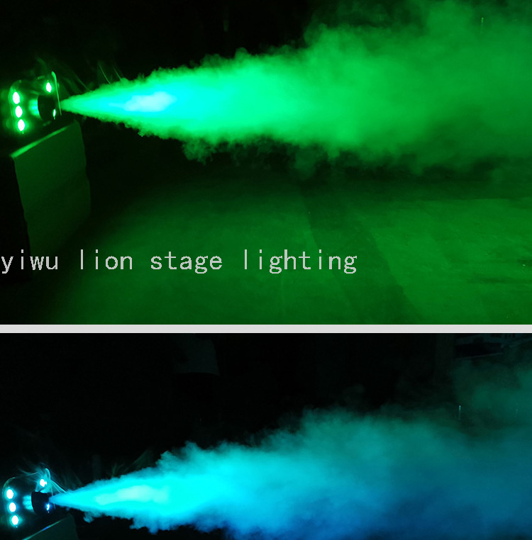 Factory Direct Sales 1200W with LED Light Luminous Constant Temperature Smoke Making Machine Wedding Bar Stage Professional Sprayer Factory Direct Sales 1200W with LED Light Luminous Constant Temperature Smoke Making Machine Wedding Bar Stage Professional Sprayer