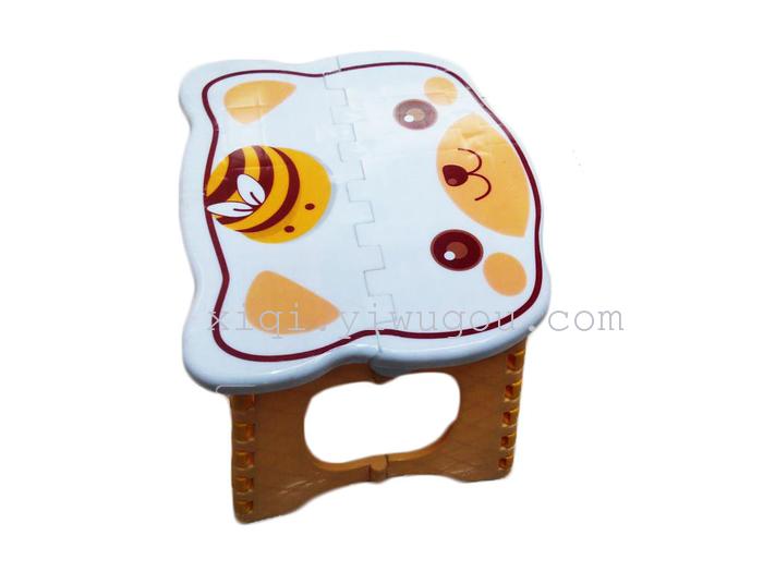 Cartoon printed folding stool fishing train storage stool RS-6908 Cartoon printed folding stool fishing train storage stool RS-6908