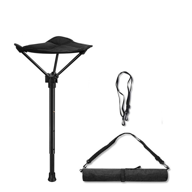 Amazon Outdoor Folding Stool Camping Stool Portable High Stool Portable Seat Fishing Maza Telescopic Folding Stool
