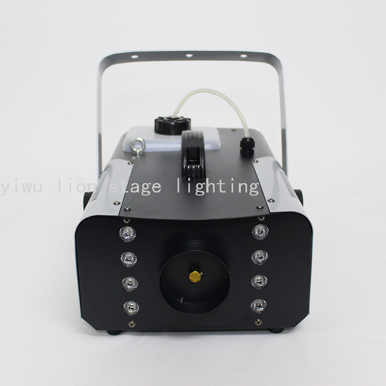 Factory Direct Sales 1500wled Colorful Remote Control Portable Smoke Making Machine Wedding Stage Professional Sprayer Fog Machine