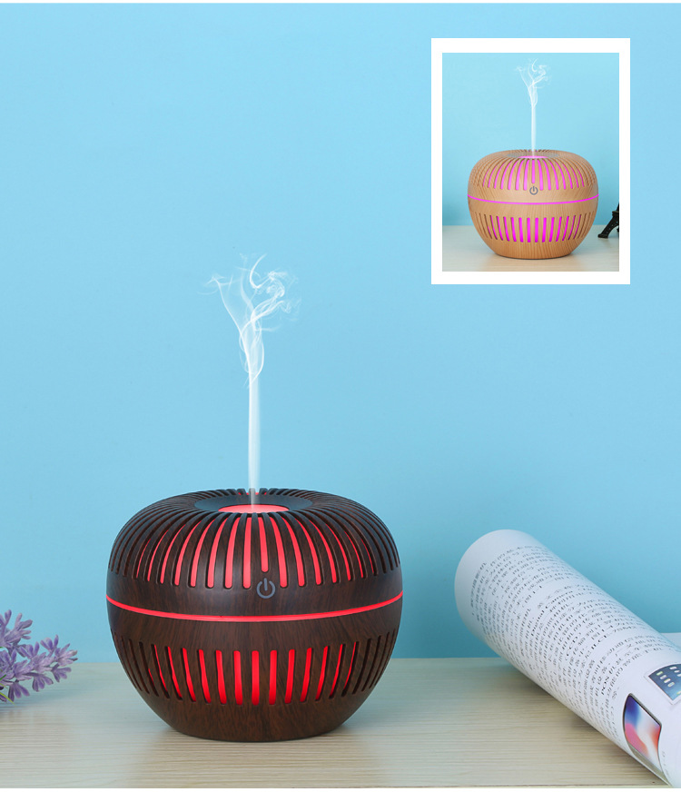 New Humidifier Aroma Diffuser Desktop and Car-Mounted USB Charging Wood Grain Disinfection Purifier Humidifier Sprayer