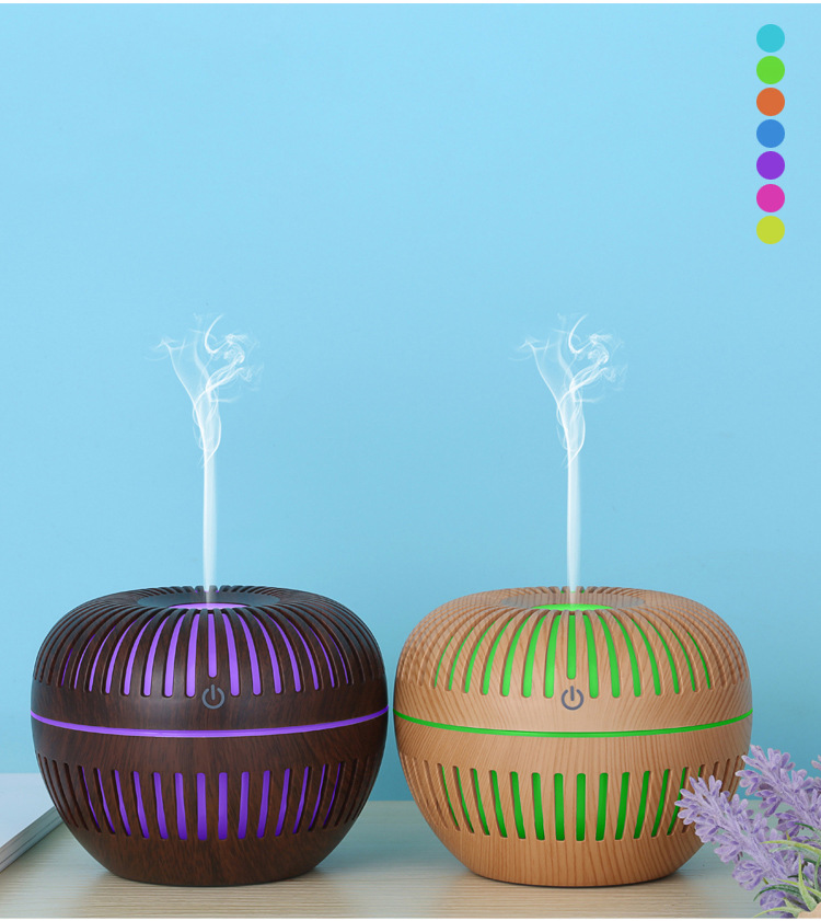 New Humidifier Aroma Diffuser Desktop and Car-Mounted USB Charging Wood Grain Disinfection Purifier Humidifier Sprayer