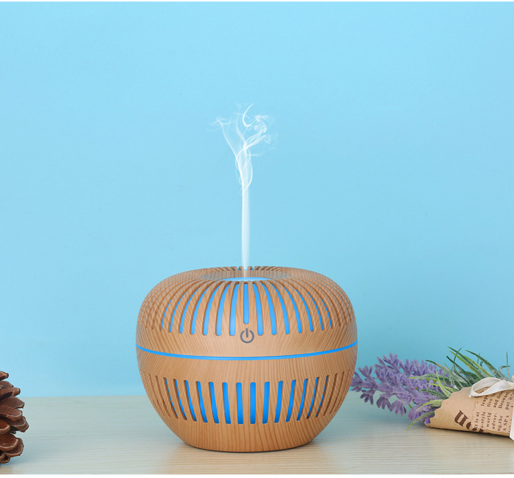 New Humidifier Aroma Diffuser Desktop and Car-Mounted USB Charging Wood Grain Disinfection Purifier Humidifier Sprayer