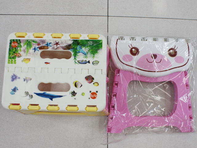 Plastic folding stools portable folding stool