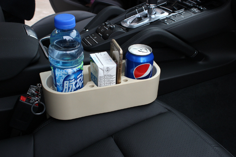Car Car Multifunction Storage Rack Car Car Gap Pocket Water Cup Holder Mobile Phone Holder Storage Box Three-in-One