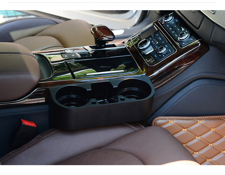 Car Car Multifunction Storage Rack Car Car Gap Pocket Water Cup Holder Mobile Phone Holder Storage Box Three-in-One