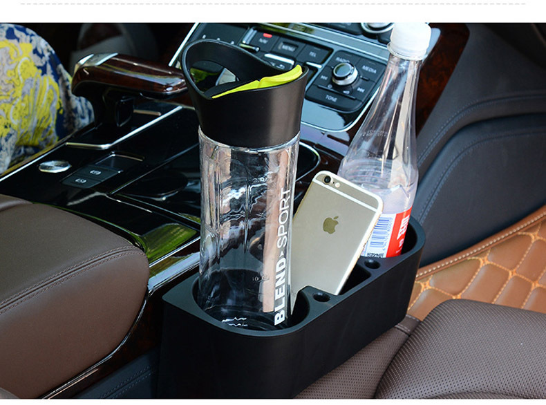 Car Car Multifunction Storage Rack Car Car Gap Pocket Water Cup Holder Mobile Phone Holder Storage Box Three-in-One