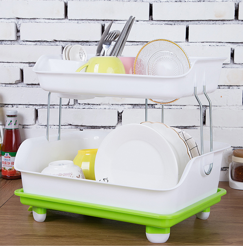 Creative kitchen storage rack Storage rack storage bowl rack chopsticks air asphalt bowl rack factory direct sale