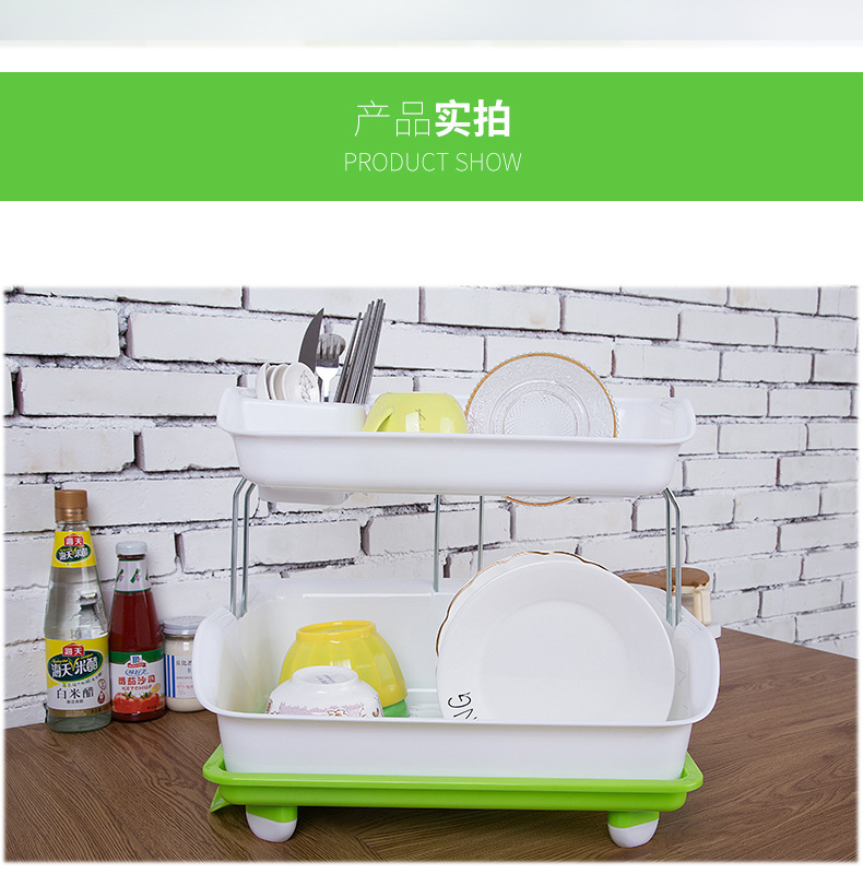 Creative kitchen storage rack Storage rack storage bowl rack chopsticks air asphalt bowl rack factory direct sale