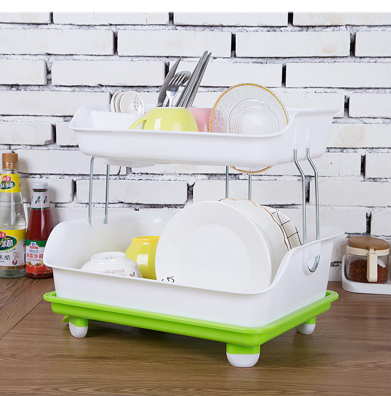 Creative kitchen storage rack Storage rack storage bowl rack chopsticks air asphalt bowl rack factory direct sale