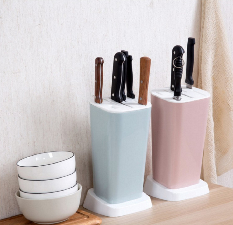 Kitchen Toolframe Knife Holder Knife Inserting Storage Rack Knife Storage Rack Kitchen Knife Rack Knife Rack Whole
