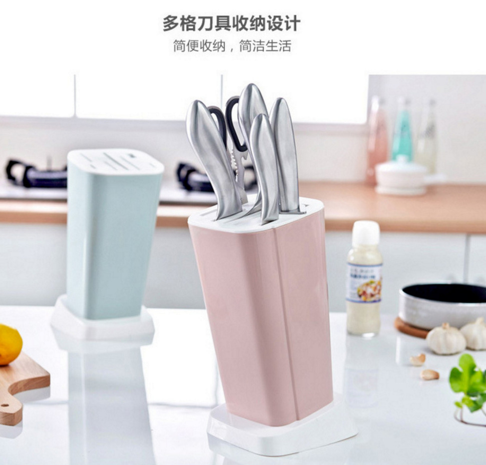 Kitchen Toolframe Knife Holder Knife Inserting Storage Rack Knife Storage Rack Kitchen Knife Rack Knife Rack Whole