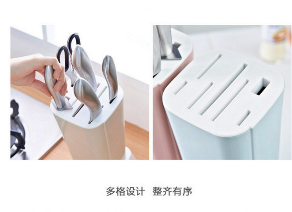 Kitchen Toolframe Knife Holder Knife Inserting Storage Rack Knife Storage Rack Kitchen Knife Rack Knife Rack Whole