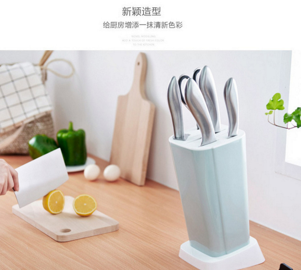 Kitchen Toolframe Knife Holder Knife Inserting Storage Rack Knife Storage Rack Kitchen Knife Rack Knife Rack Whole