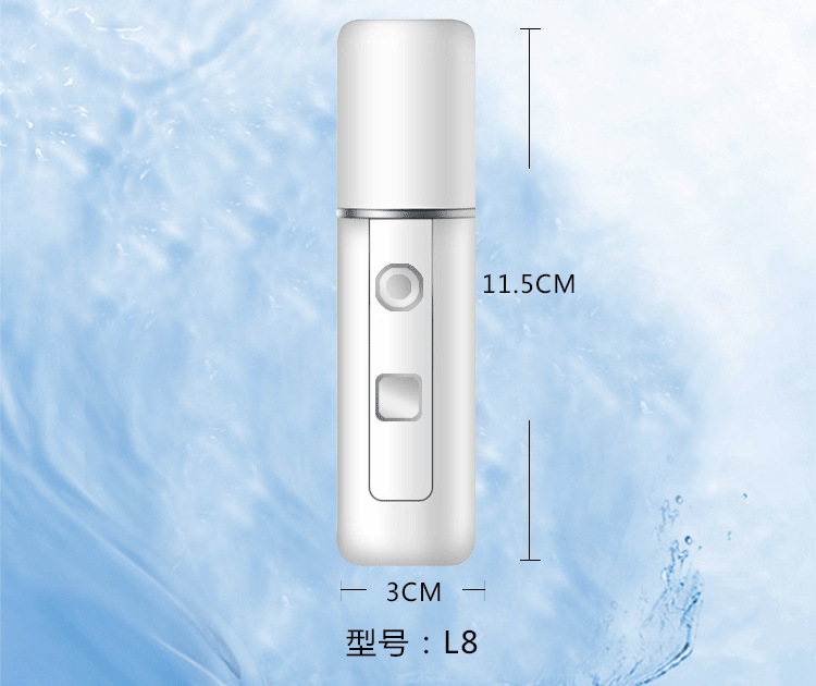 Keypad water rehydrator L8 handheld sprayer nano face vaporizer custom portable mini desktop air purifier